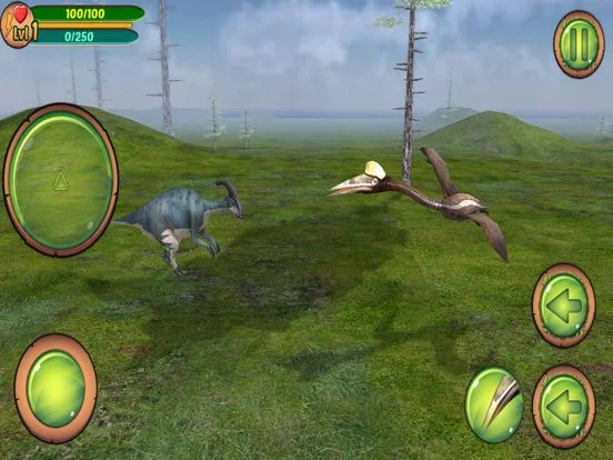 Изображение игры: Pterosaur Flight Simulator 3D