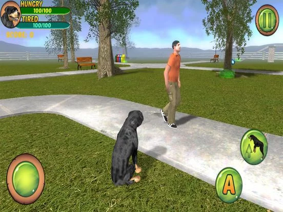 Изображение игры: Rottweiler Dog Life Simulator