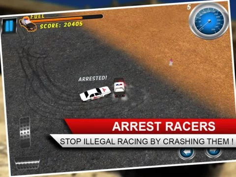 Изображение игры: Mad Cop 2 - Police Car Race and Drift