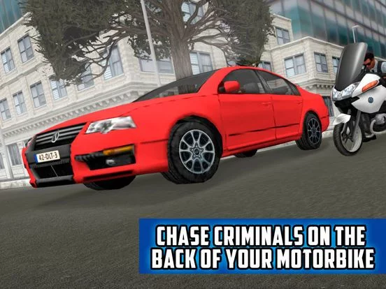 Изображение игры: City Police Motorcycle Simulator 3D