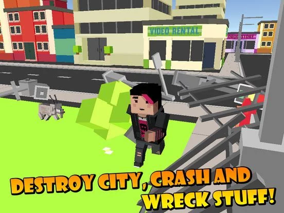 Изображение игры: Cube Goat Simulator 3D
