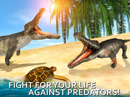 Изображение игры: Ocean Turtle Survival Simulator 3D