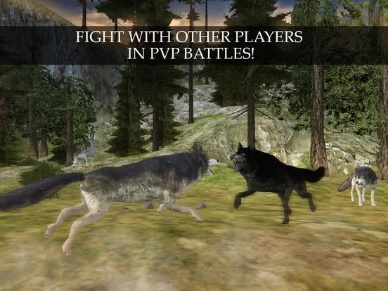 Изображение игры: Wild Wolf Quest Online: PVP Survival Simulator