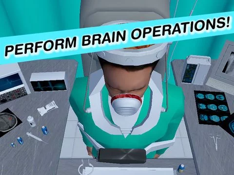 Изображение игры: Brain Surgery Simulator 3D Free