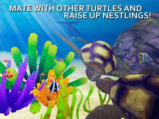 Изображение игры: Ocean Turtle Survival Simulator 3D