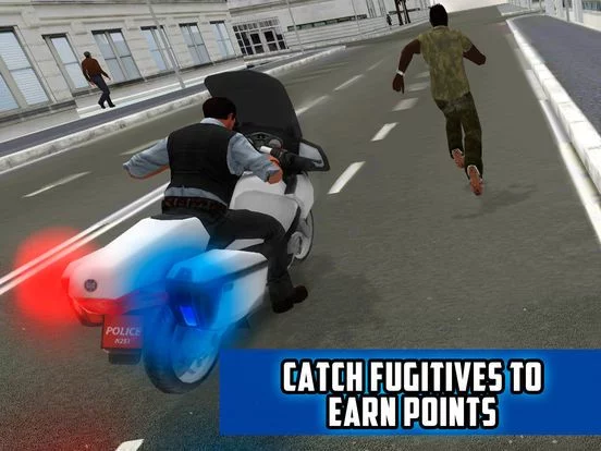 Изображение игры: City Police Motorcycle Simulator 3D