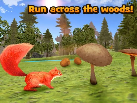 Изображение игры: Wild Squirrel Simulator 3D