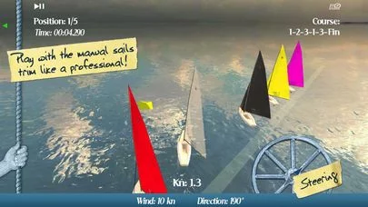 Изображение игры: CleverSailing Lite - Sailboat Racing Game