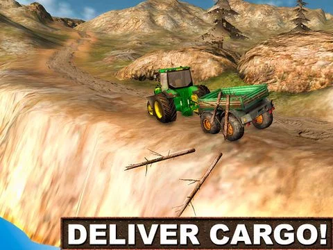 Изображение игры: Farming Tractor Driver 3D