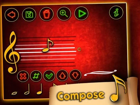 Изображение игры: Simple Melody, Feel like a real musician and composer