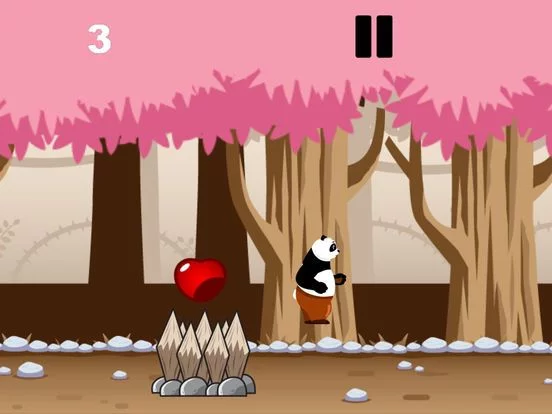 Изображение игры: Panda Bear Run