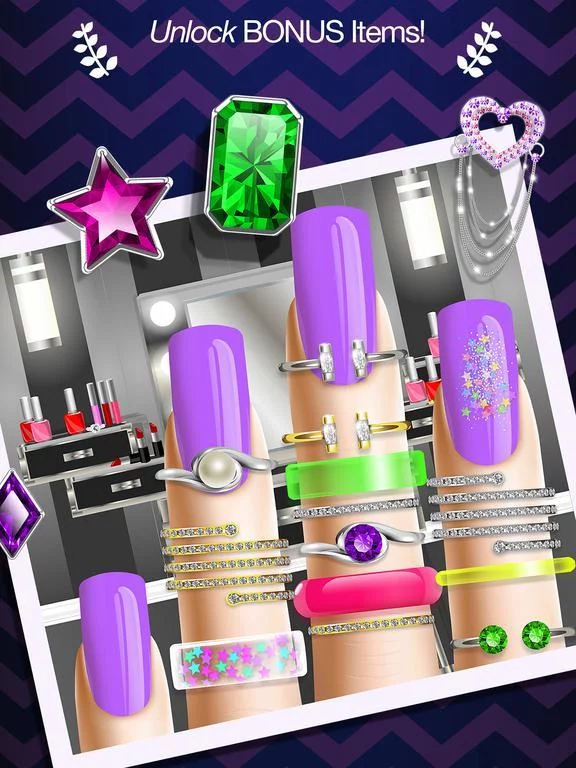 Изображение игры: Dress Up and Makeup: Manicure - Nail Salon Games 1