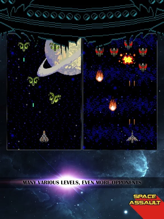 Изображение игры: Space Assault - Galaxy Saga