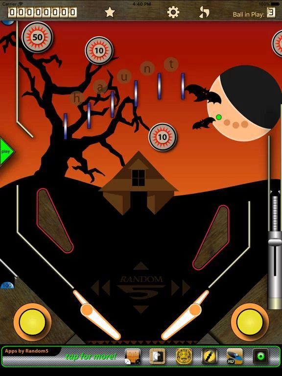 Изображение игры: Haunted Pinball