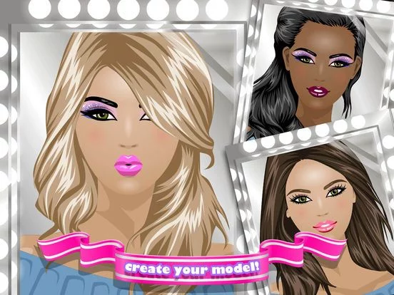 Изображение игры: Makeup Games Top Fashion Makeover Design Game App