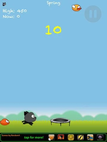 Изображение игры: Pouncy Cat