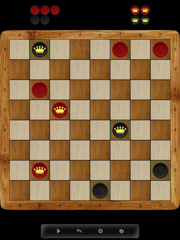 Изображение игры: Checkers Online!