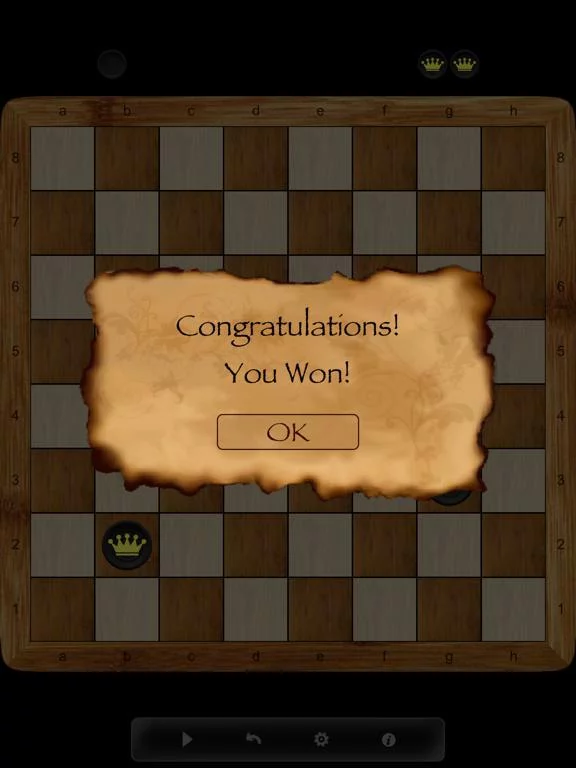 Изображение игры: Checkers Online!