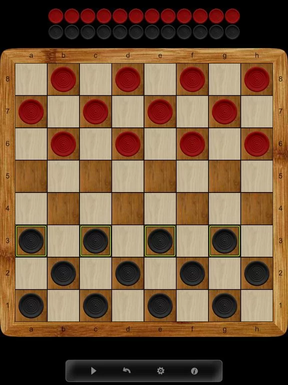 Изображение игры: Checkers Online!