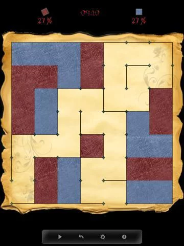 Изображение игры: Dots & Boxes.