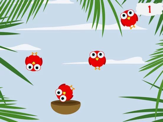 Изображение игры: Jump Jump Birds