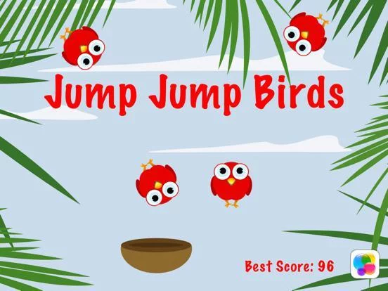 Изображение игры: Jump Jump Birds