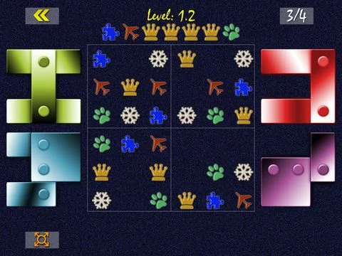 Изображение игры: 4 Puzzle