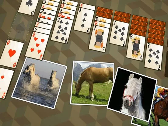 Изображение игры: Solitaire Horses