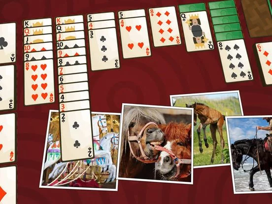 Изображение игры: Solitaire Horses