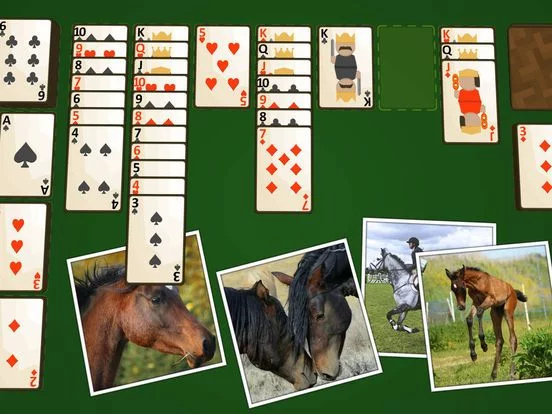 Изображение игры: Solitaire Horses