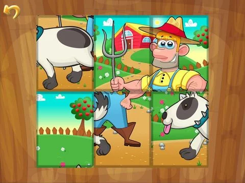 Изображение игры: Cute Dogs Jigsaw Puzzles for Kids and Toddlers Lite - Preschool Learning by Tiltan Games