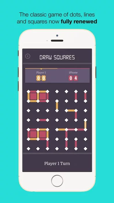 Изображение игры: Draw Squares FREE - Classic game about dots, lines and little squares