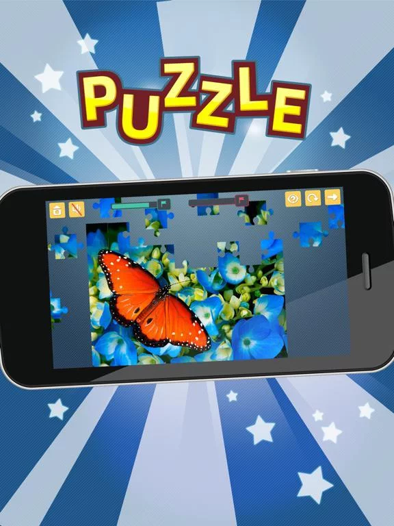 Изображение игры: Butterfly Jigsaw Puzzles. Premium
