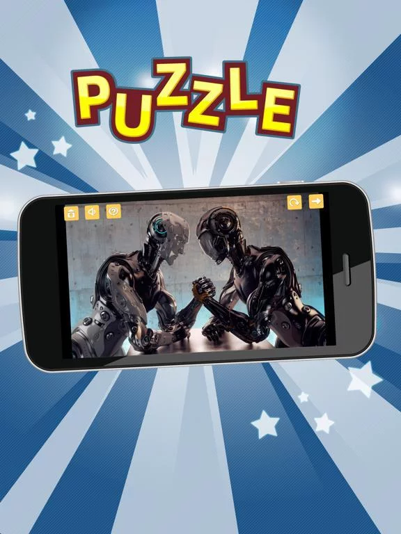 Изображение игры: Robots New Jigsaw Puzzles 2017