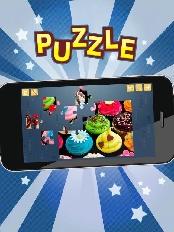 Изображение игры: Candy Jigsaw Puzzles Games. Premium