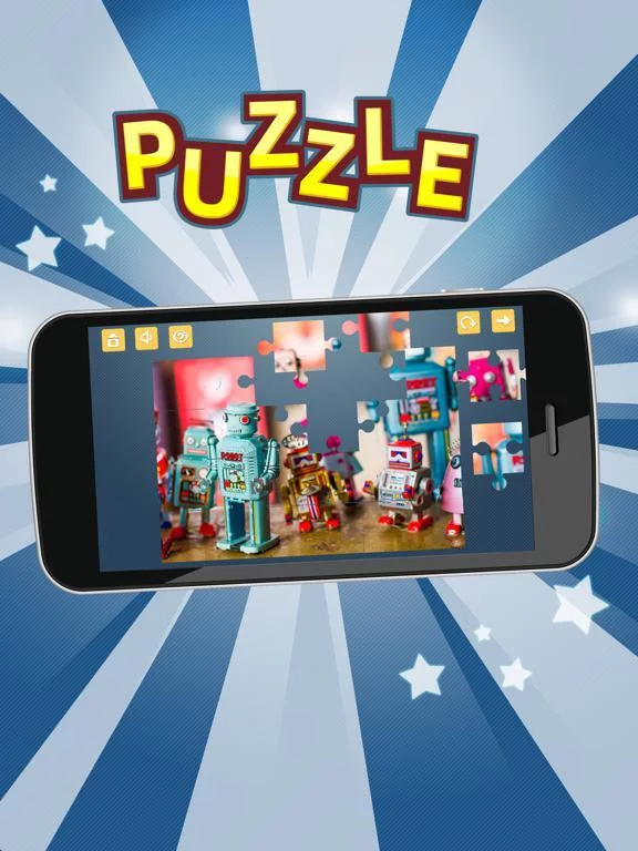Изображение игры: Robots New Jigsaw Puzzles 2017