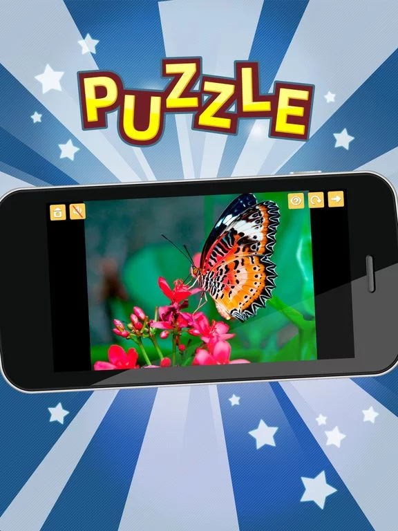 Изображение игры: Butterfly Jigsaw Puzzles. Premium