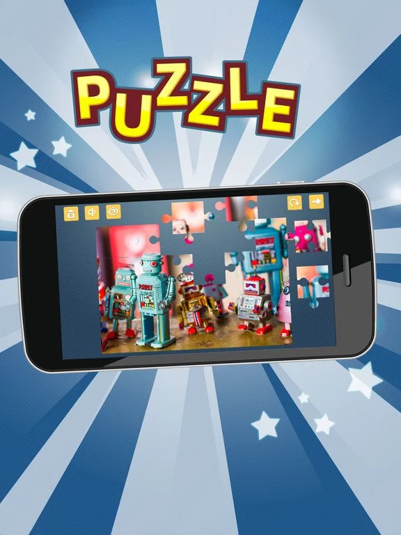Изображение игры: Robots New Jigsaw Puzzles 2017