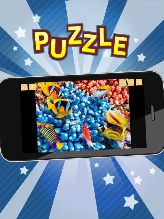 Изображение игры: Seascape and Dolphin Jigsaw Puzzles