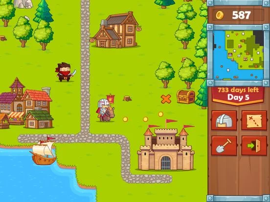 Изображение игры: Heroes 2: The Undead King
