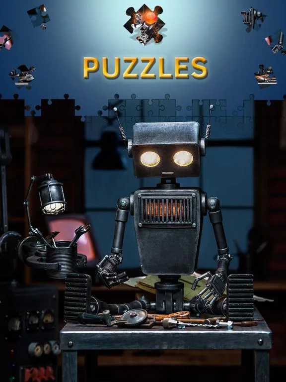 Изображение игры: Robots New Jigsaw Puzzles 2017. Premium