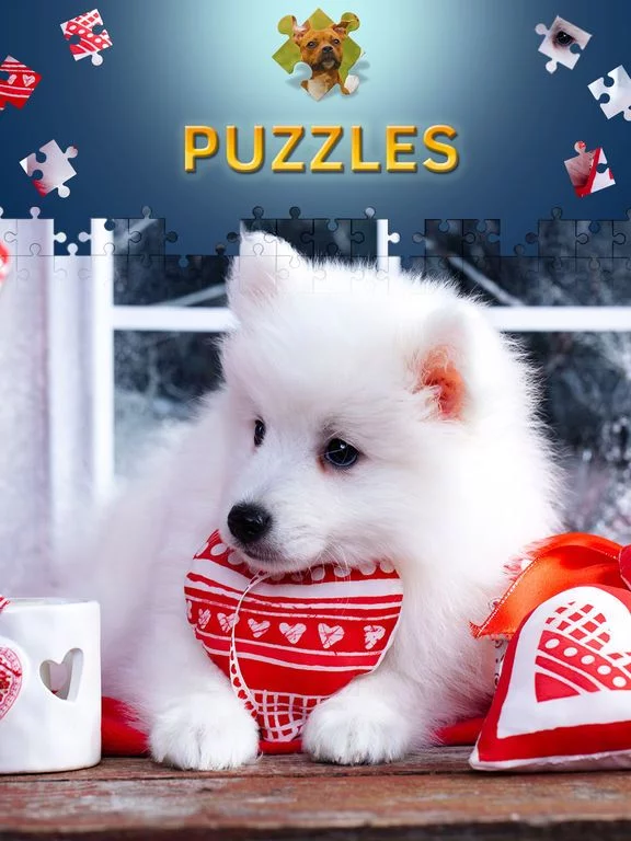 Изображение игры: Puppies Jigsaw Puzzles