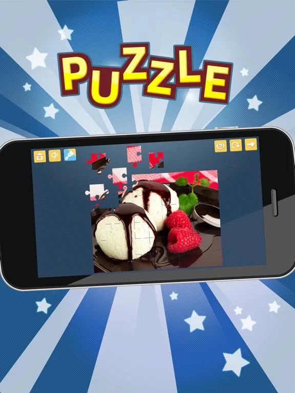 Изображение игры: Candy Jigsaw Puzzles Games