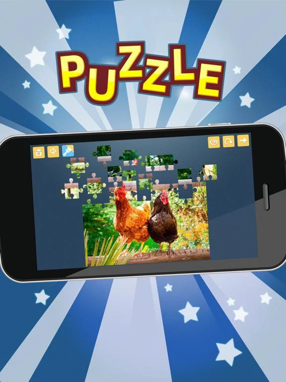Изображение игры: Farm Puzzles. New jigsaw puzzles