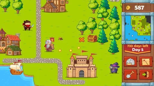 Изображение игры: Heroes 2: The Undead King