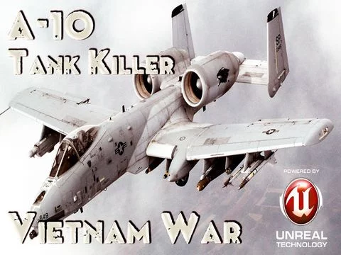 Изображение игры: Vietnam War. A-10 Tank Killer II - Combat Flight Simulator