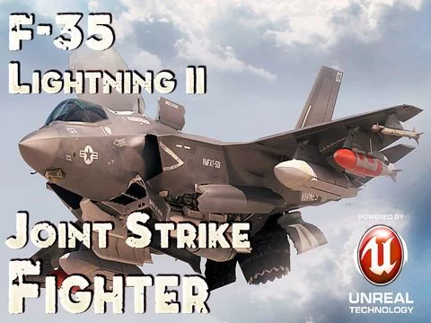 Изображение игры: F-35 Lightning II Joint Strike Fighter - Combat Flight Simulator