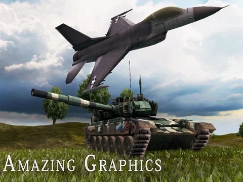 Изображение игры: F-16 Fighting Falcon - Combat Flight Simulator of Infinite Fighter Hunter