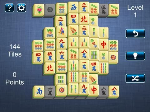 Изображение игры: Mahjong Addictive Puzzle - Emoji Tiles Matching Fun