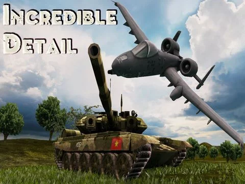 Изображение игры: Vietnam War. A-10 Tank Killer II - Combat Flight Simulator